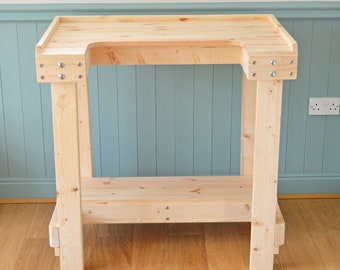 Jewellers Workbench Solid Sturdy Chunky Construction Handmade to Order 