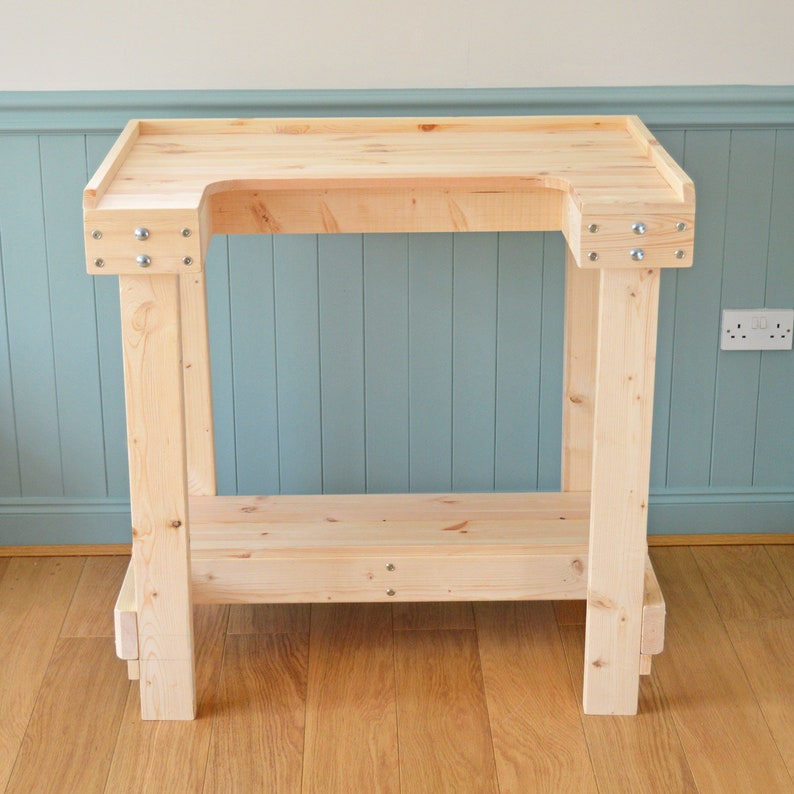 Jewellers Workbench Solid Sturdy Chunky Construction Handmade to Order image 4