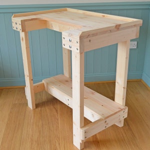 Jewellers Workbench Solid Sturdy Chunky Construction Handmade to Order image 5
