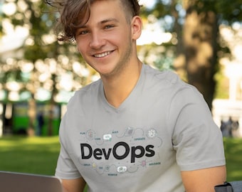 DevOps Continuous Delivery Cycle Graphic T-Shirt | Unisex