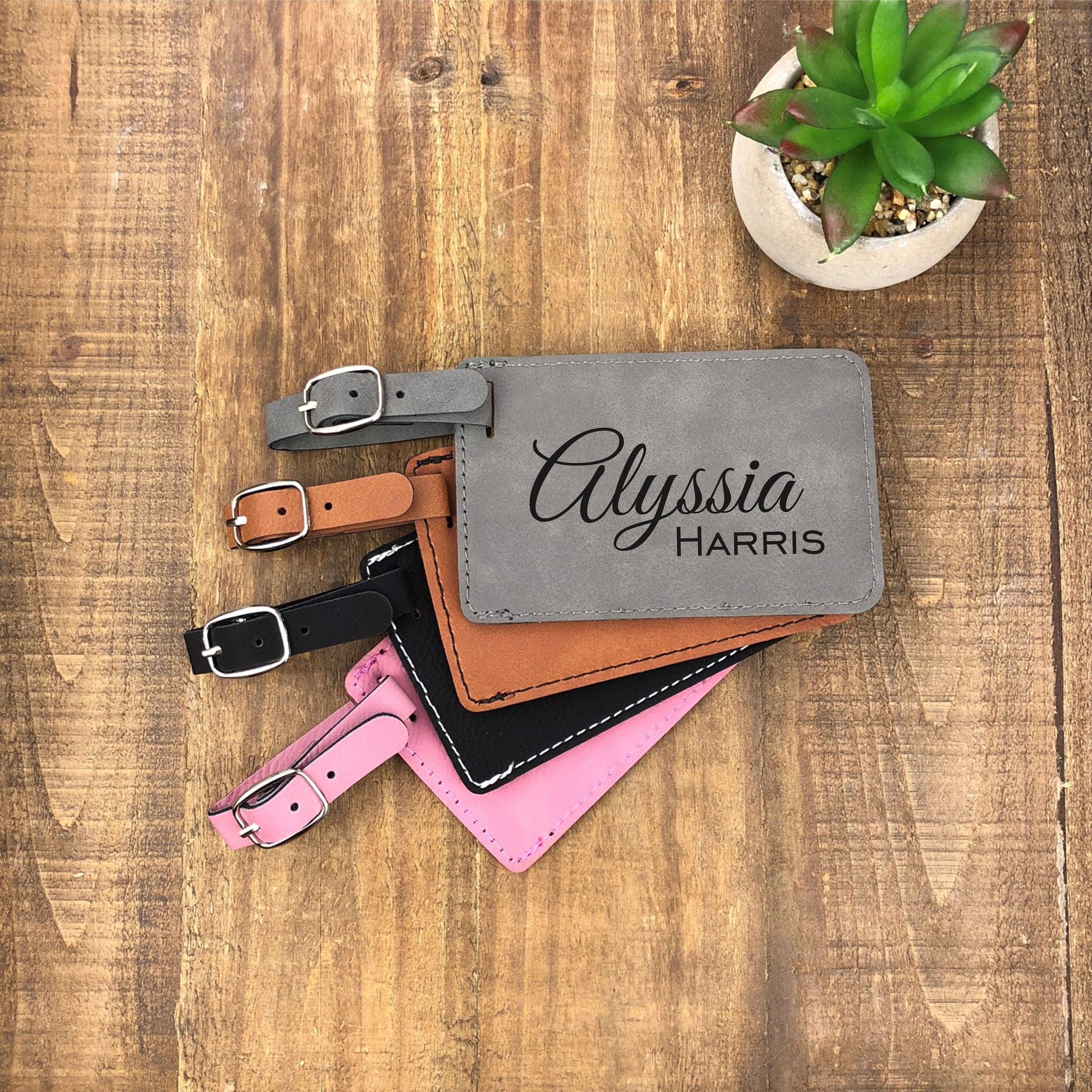 travel luggage tag name