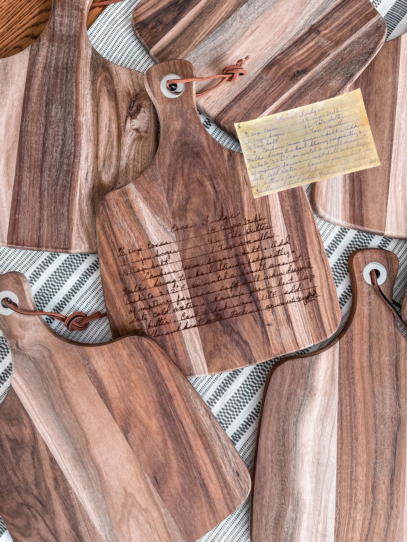 Personalized Recipe Cutting Board Recipe Engraved Etsy