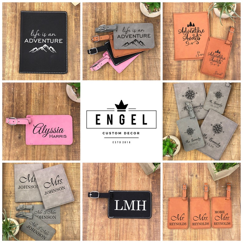 Personalized Passport Book Passport Cover Custom Passport Etsy