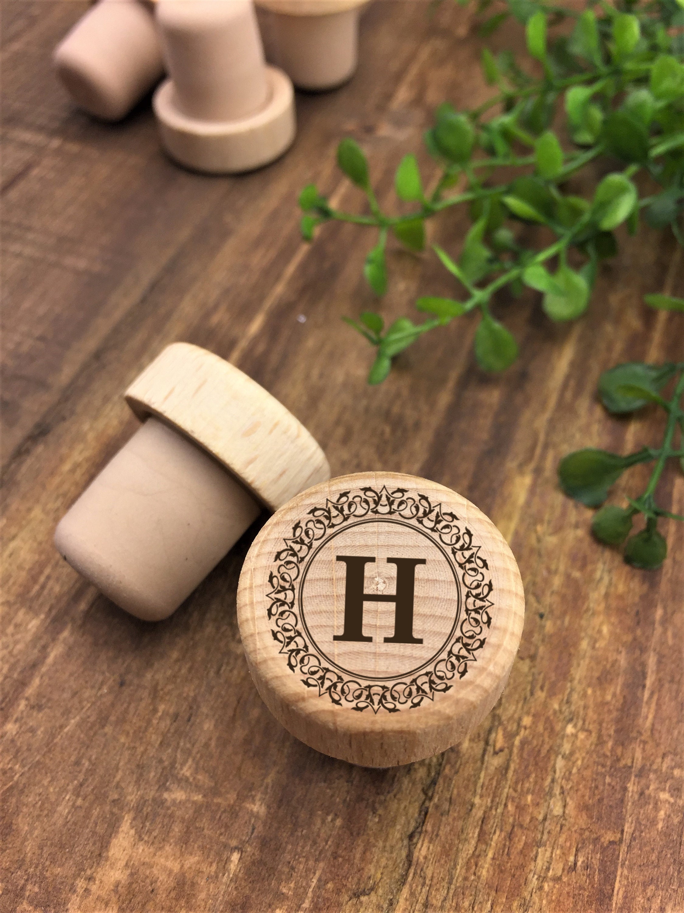 Personalized Wine Stoppers
 Personalized Wine Stopper Custom Wine Stopper Engraved Wood Wine