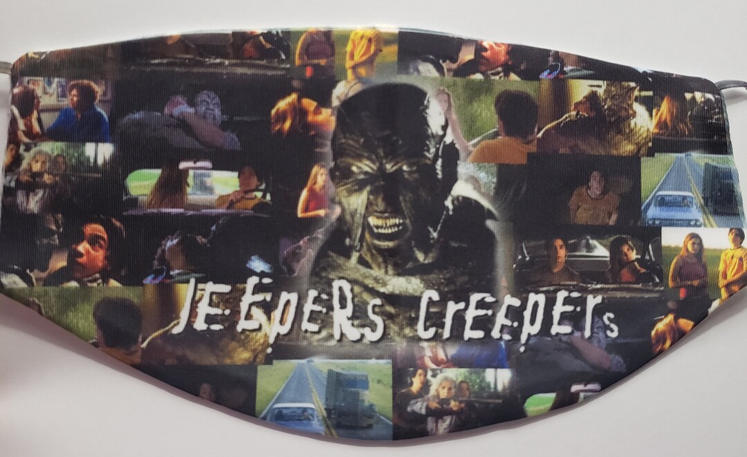 Jeepers Creepers Face Mask Etsy
