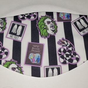 Máscara facial Beetlejuice