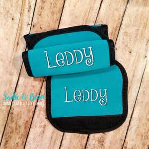 Monogrammed Luggage Finder, Monogram Luggage Handle Wrap, Personalized Luggage Wrap, Monogrammed Luggage Wrap, Luggage Tag, Luggage Tags image 3