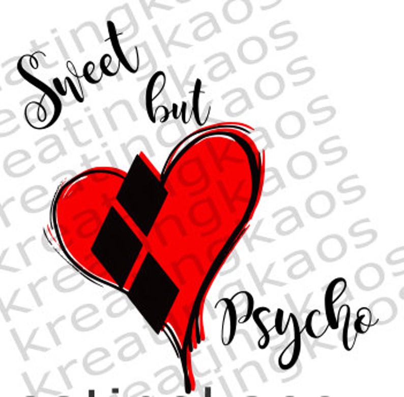 Download Sweet but psycho svg/png | Etsy