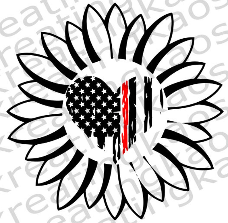 Free Red Sunflower Svg 313 SVG PNG EPS DXF File