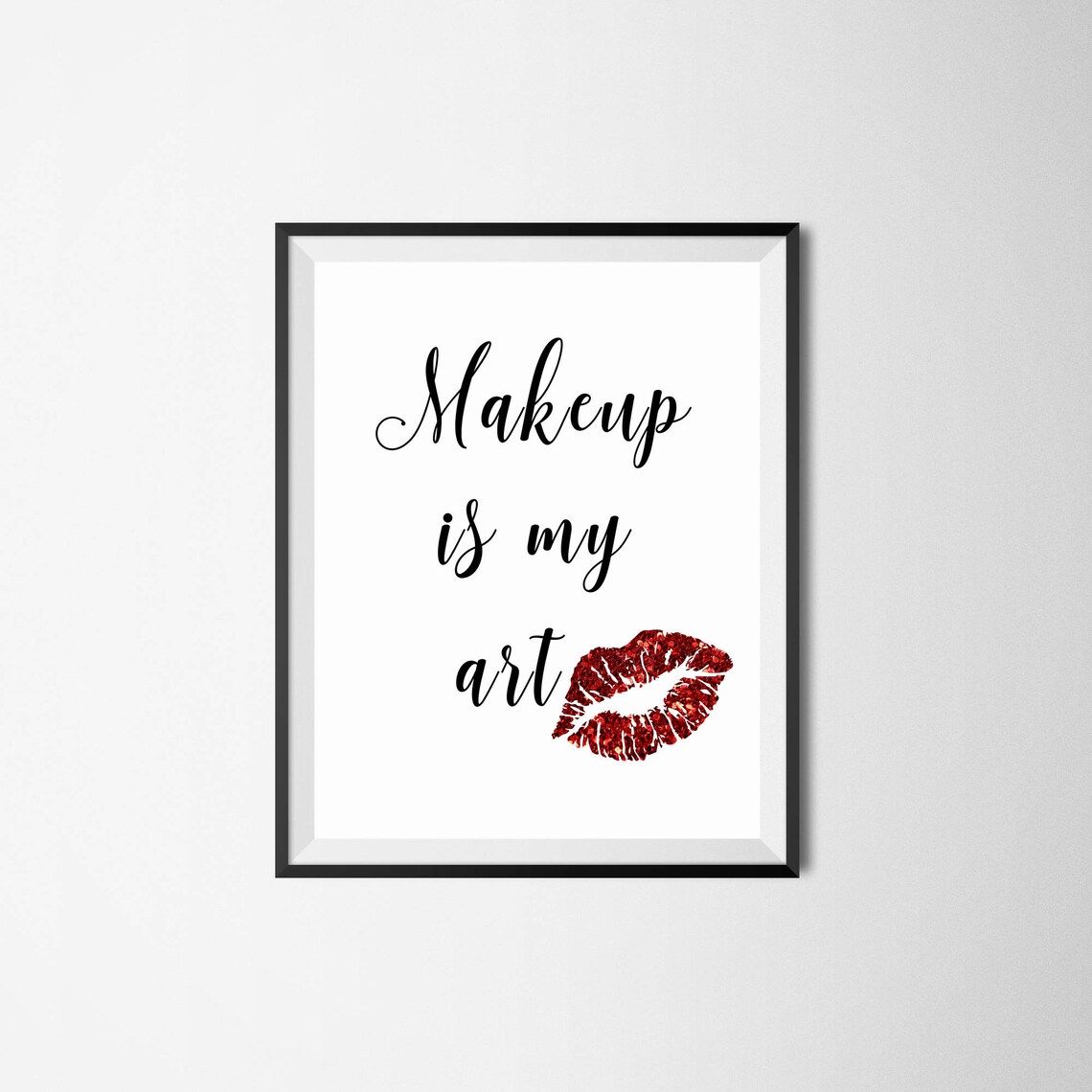Maquillage est mon art Citation imprimer Fashion Print Etsy