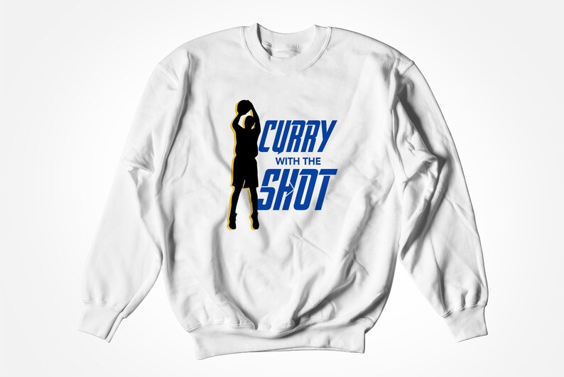 steph curry with the shot shirt