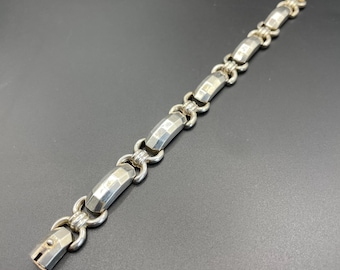 Art Deco Bracelet Vintage 1920s German Silver and Paste - Etsy
