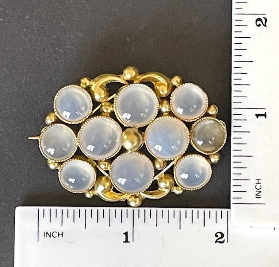Antique Georgian gold tone yellow metal possibly … - image 9