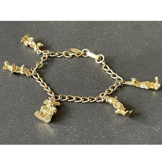 Walt disney deals charm bracelet
