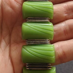 Vintage Jakob Bengel Art Deco Machine Age Geometric Chrome and Chunky ...