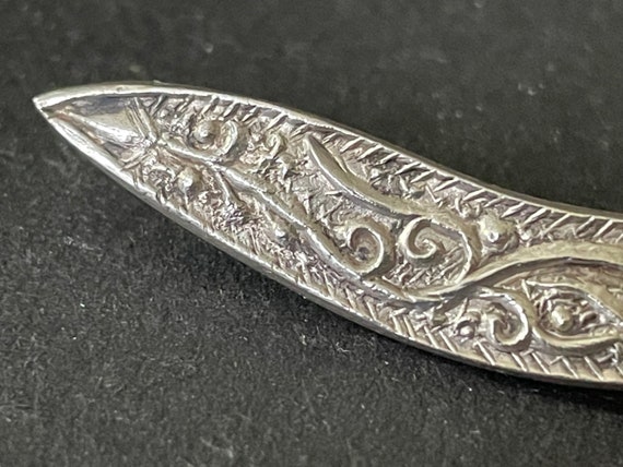 Vintage / antique unmarked sterling silver Khukur… - image 3