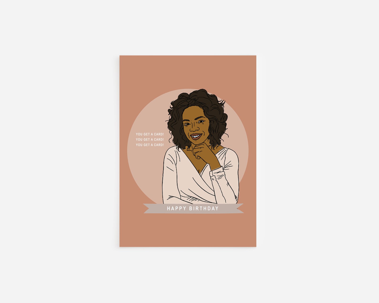 OPRAH BIRTHDAY CARD | Etsy