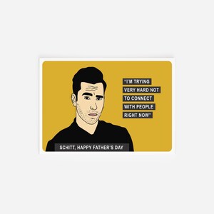 Carte de fête des pères David Rose - 4x6 Schitt’s Creek