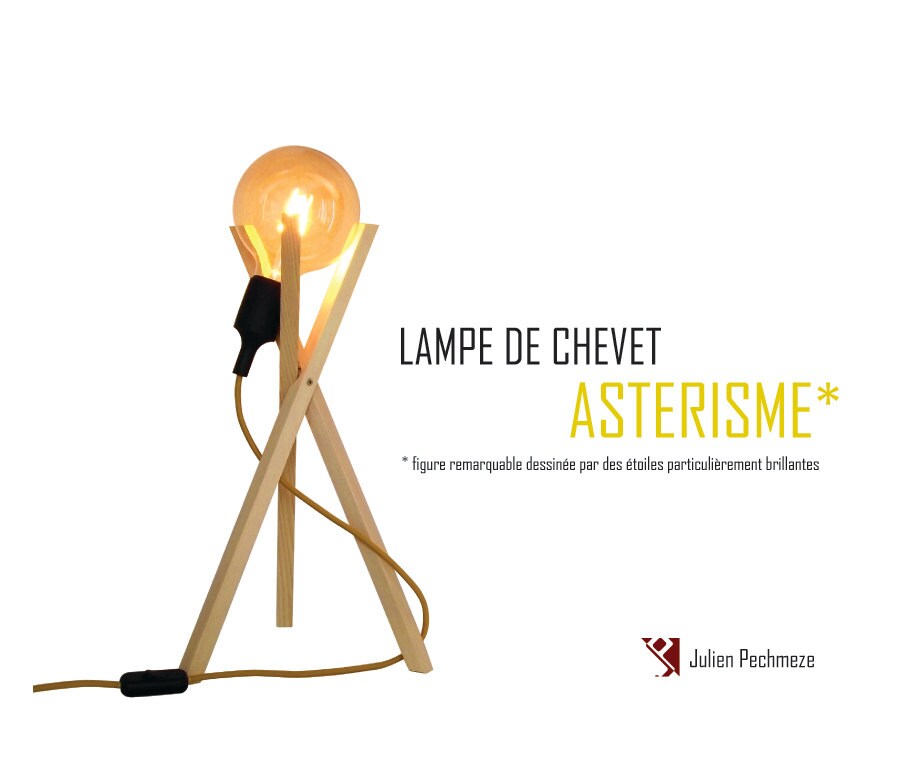 Asterisme, Lampe de Chevet Design Scandinave