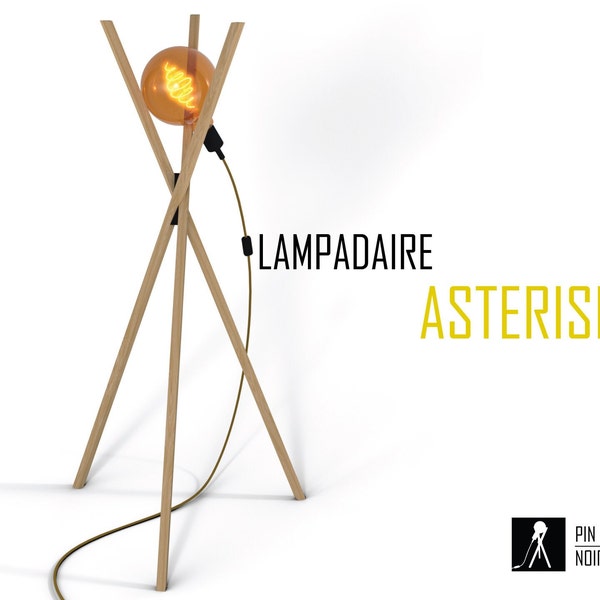 ASTERISME*, lampadaire design scandinave