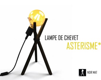 Lampe de chevet style industriel