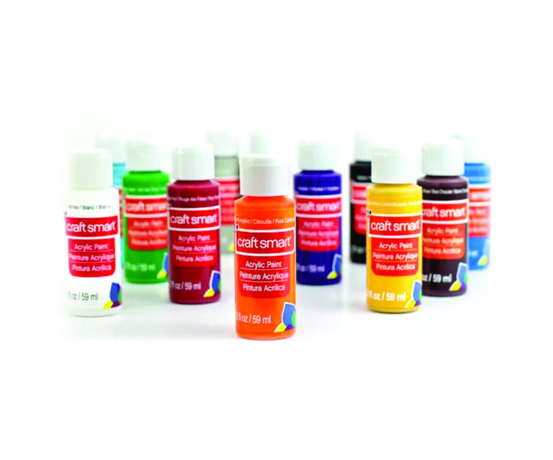 Craft Smart Acrylic Matte Paint 2 oz | Etsy