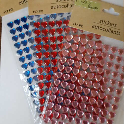 Face Self Adhesive Jewels Gems Rhinestones Colors Etsy