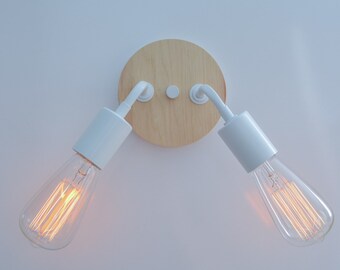 Double Arm Sconce Etsy