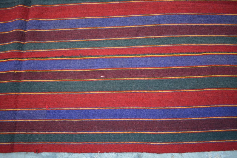 5/'6 x 6/'4 Feet Vintage Afghan Shuwall Handwoven Sqaure kilim rug Wool Handmade Wall Hanging Kelim Rug #M56 SIZE