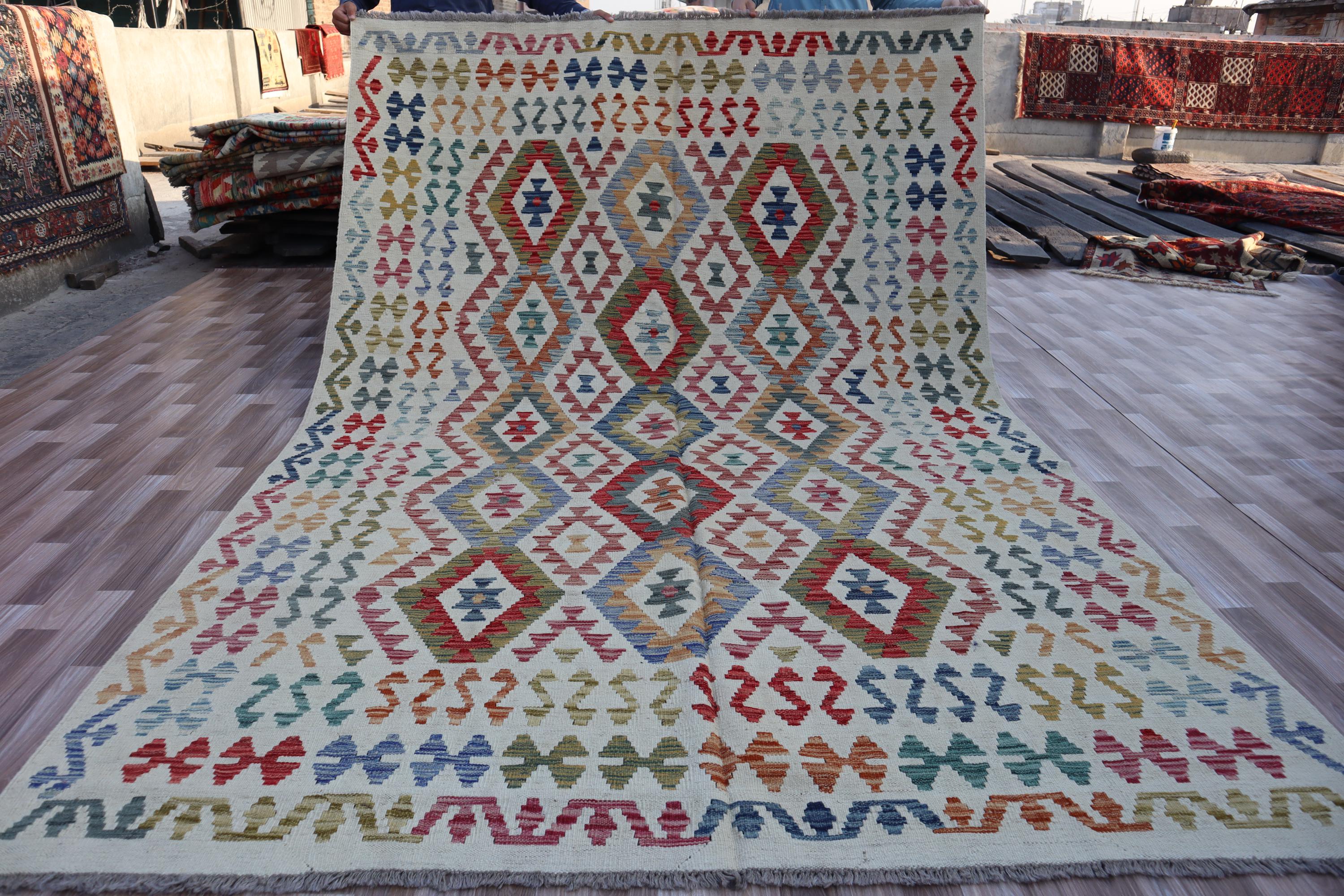 アフガンラグ52×95cm