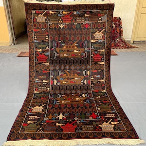 Afghan War Rug - Etsy