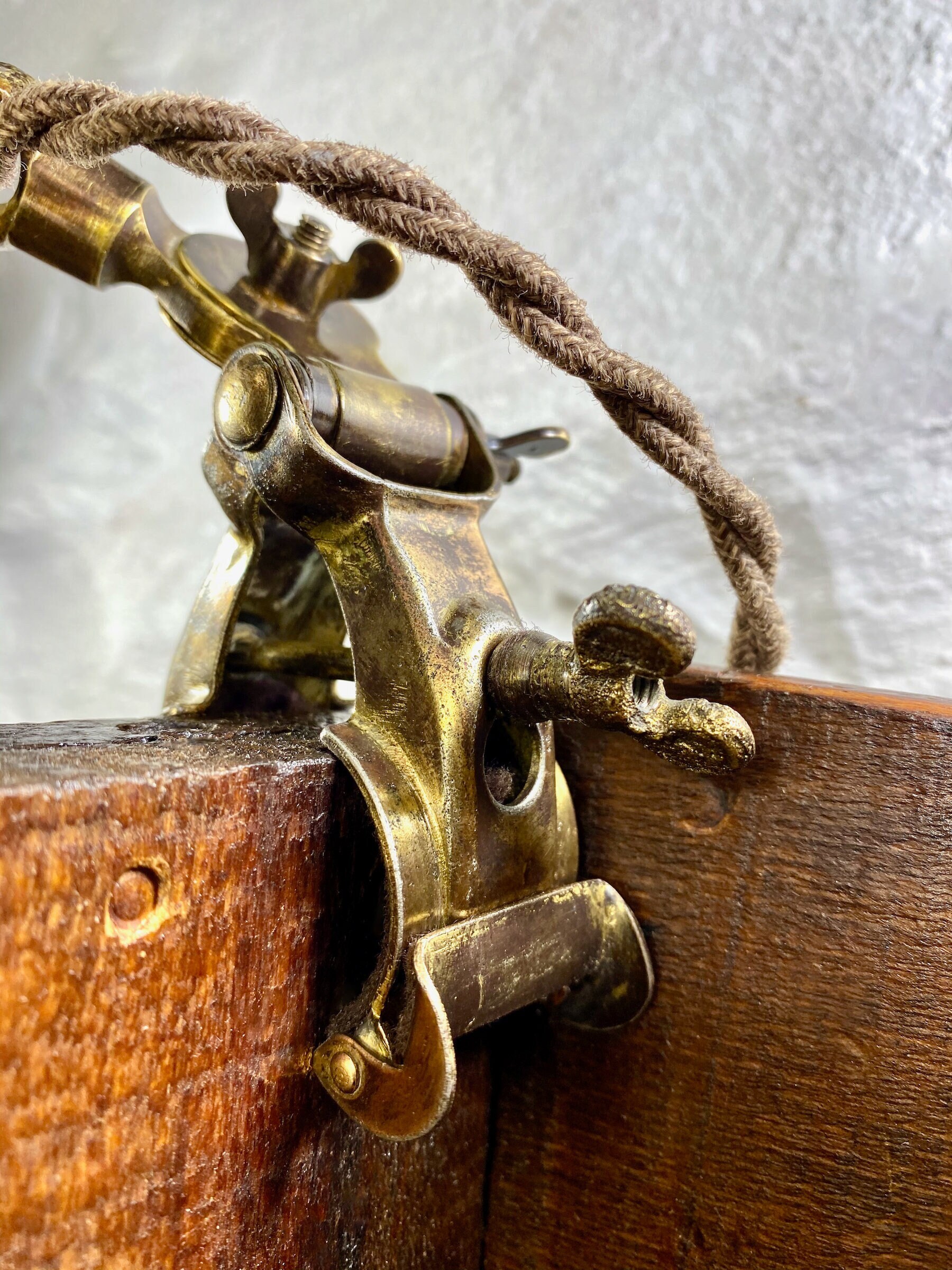 Friction Clamp Light Original Artifact Solid Brass Task Lamp | Etsy