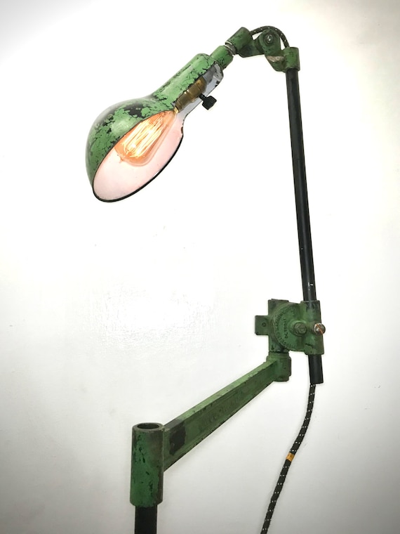 Woodward Articulating Light Vintage Industrial Etsy