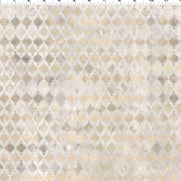 Southwest cream grid by In the Beginning Fabrics