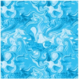 Butterfly Bliss Marble Aqua