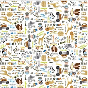 Safari Adventure- Safari Words Sand