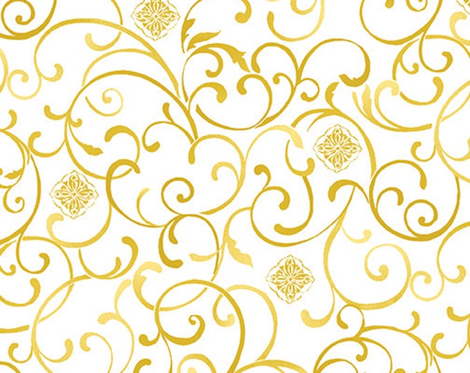 Blue & White Elegance Elegant Scroll Yellow/white - Etsy
