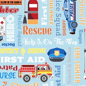 Save The Day Words Light Blue By Kanvas Studio