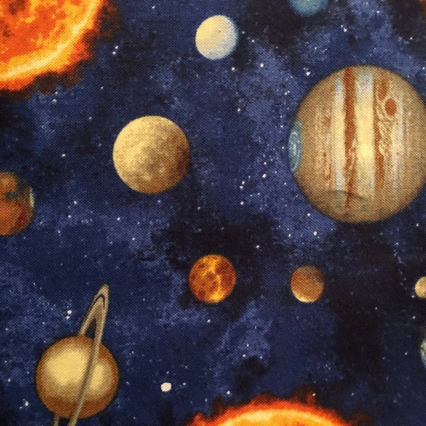 Planetary Missions Planets by Studio E Fabrics