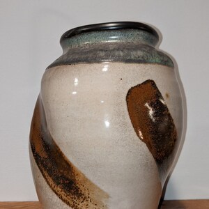 ALTERED VASE - LARGE - Art Glazes - Handmade by T C Pottery Studio - Stoneware