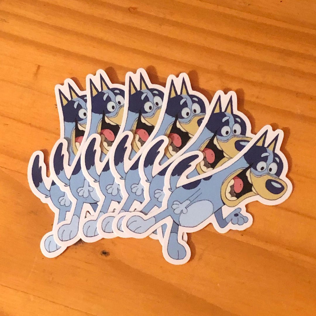 Bluey Stickers - Etsy