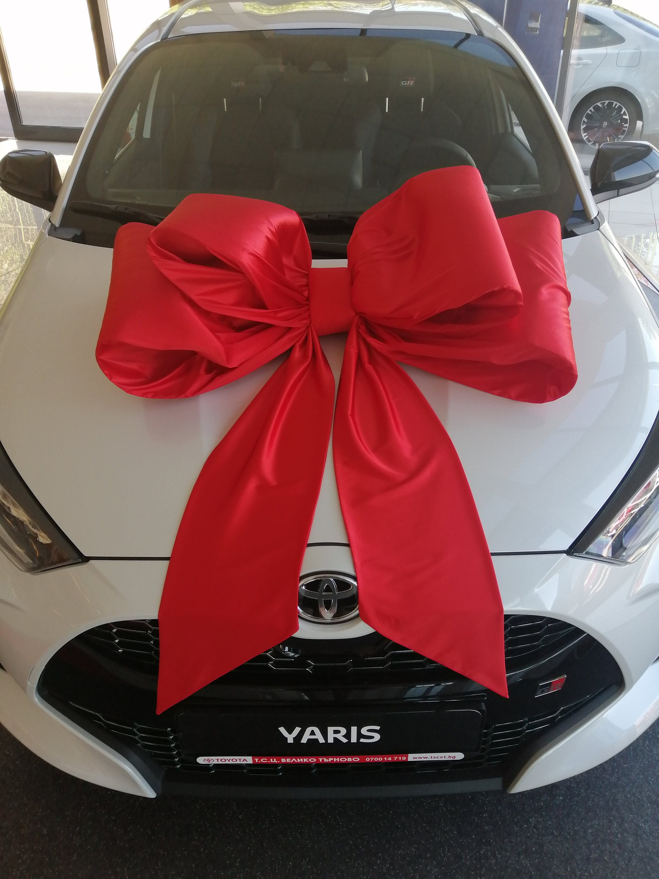 Big bow for car discount