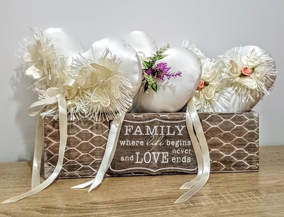 Champagne Ring Bearer Pillow Wedding Ring Pillow Ring Bearer