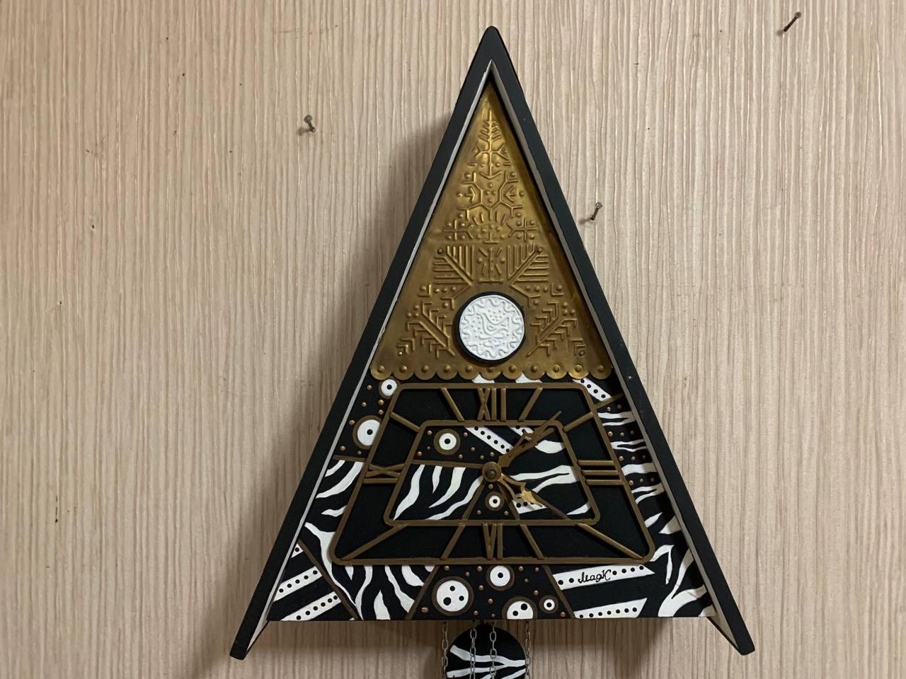 ソビエトヴィンテージ鳩時計、ソ連時計、木製時計、マジャック時計