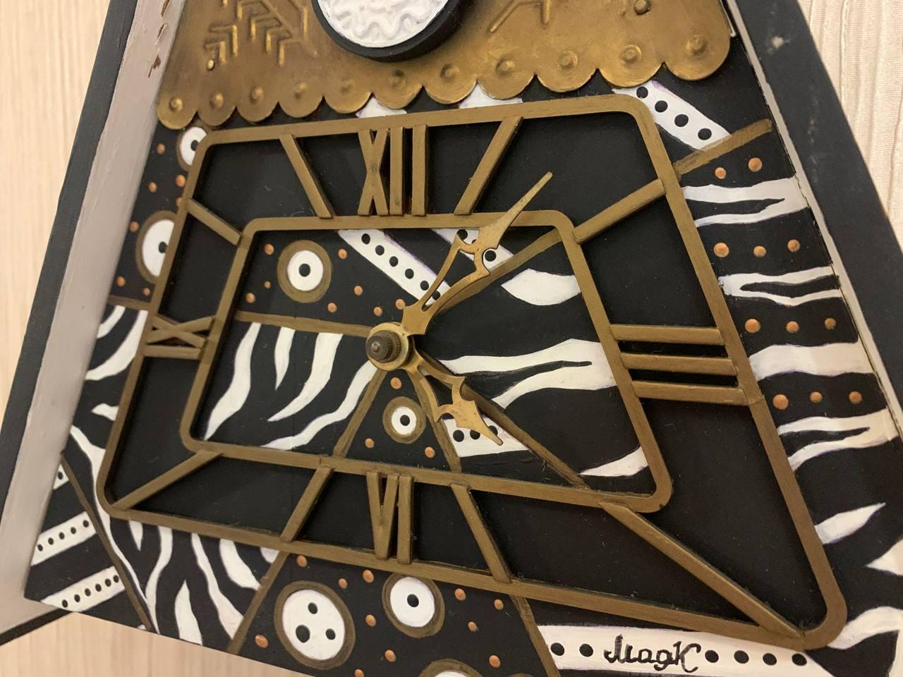 ソビエトヴィンテージ鳩時計、ソ連時計、木製時計、マジャック時計