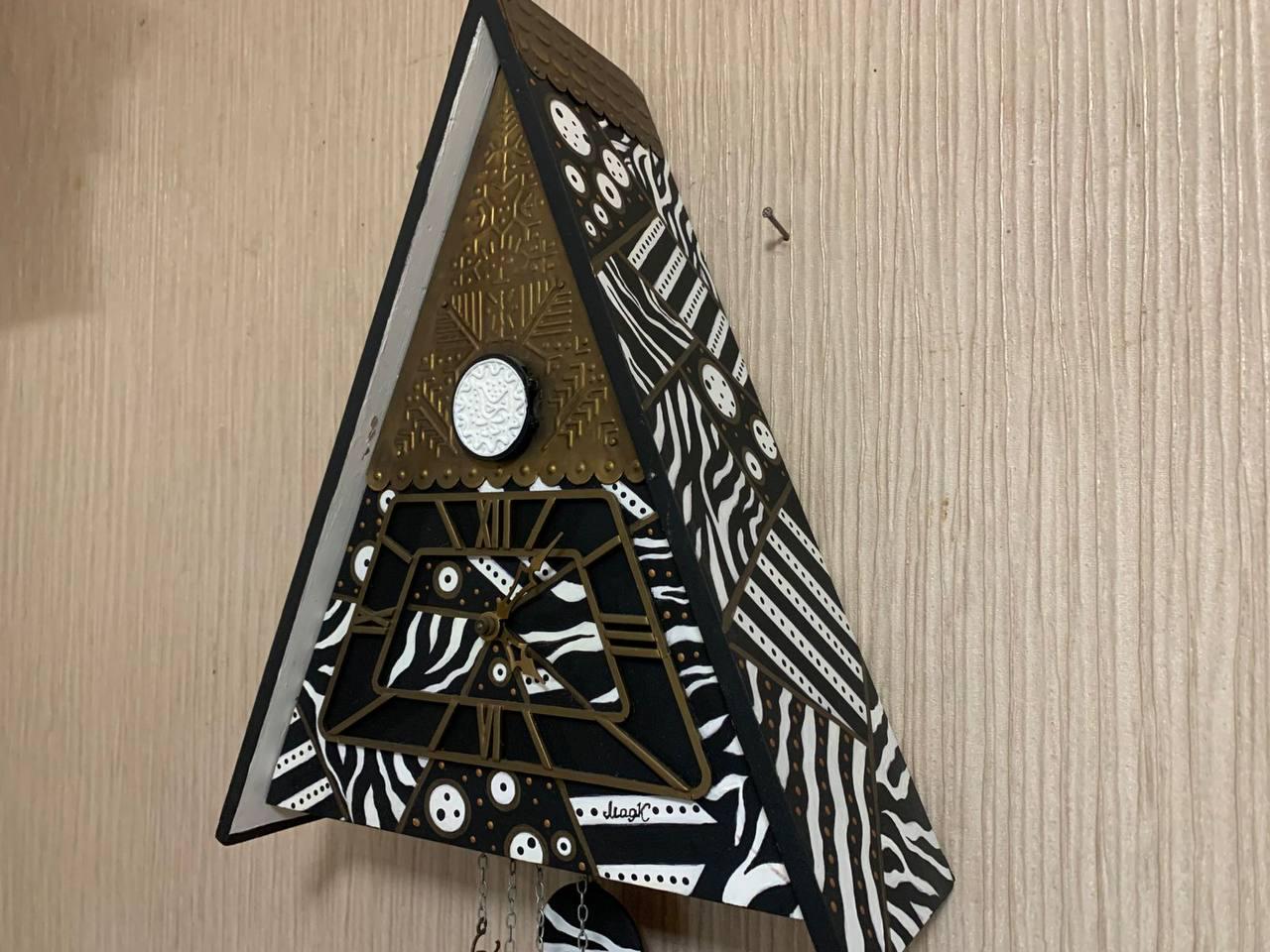 ソビエトヴィンテージ鳩時計、ソ連時計、木製時計、マジャック時計