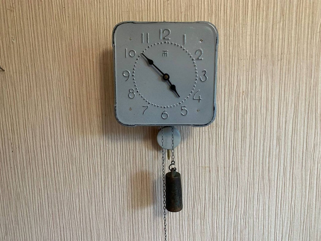 Soviet Vintage Clock, USSR Clock, Soviet Working Clock, Mechanical Wall ...
