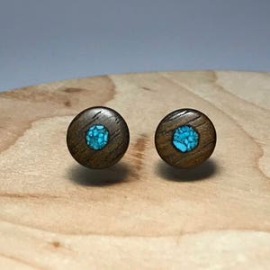 Handmade Wooden Stud Earrings, Wooden jewelry, Unique gift for her, Stylish earrings, Stud earrings, Hand carved wooden earrings