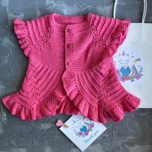 knit jacket. baby knitwear. baby shower gift. Mom to be gift.