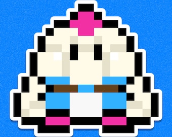 Super Mario RPG Mallow Die Cut Vinyl Sticker